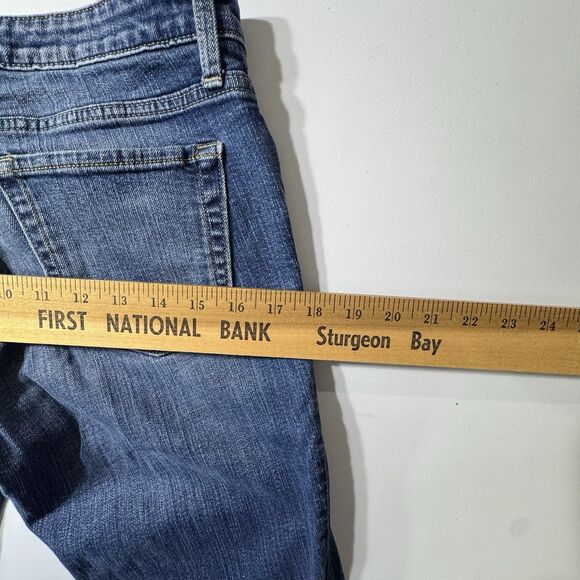 Vintage Gap Low Rise Boot Cut Jeans Womens 8/29 Ankle Med. Wash USA Made Stretch - Picture 10 of 12